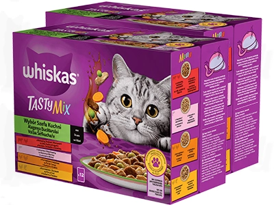 Whiskas Tasty Mix Volba šéfkuchaře ve šťávě 24x85g