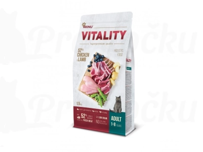 Akinu VITALITY Kuřecí & jehněčí (1,5 kg)