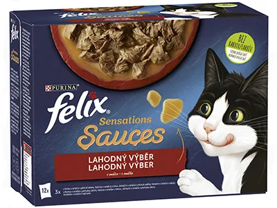 felix Sensations Sauces ho/je/ka/kr 12x85g